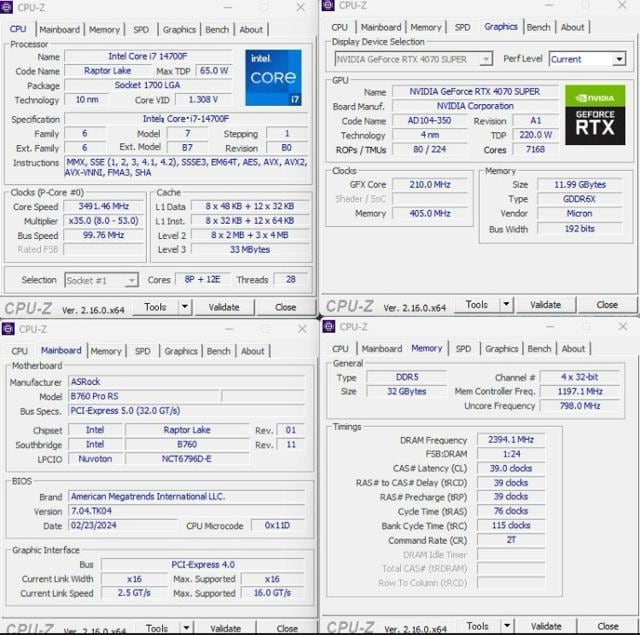 yQ[~OPCzi7-14700F RTX4070 SUPER  PC{/Ӌ@ 
