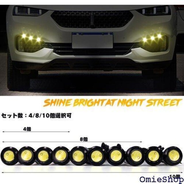 LED fCCg 18mm X|bgCg {g^  Px ߍ݌^ 12Vp 8Zbg zCg 172  /oCN