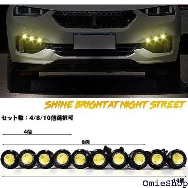 LED fCCg 18mm X|bgCg {g^  Px ߍ݌^ 12Vp 8Zbg zCg 172  /oCN