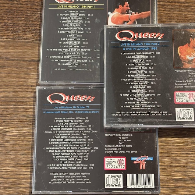 yQUEENzLIVEAo3Zbg  CD/DVD/rfI 