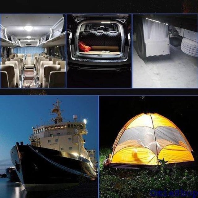 [v LED  Lp[ ݕ } FXCb` ʃe[vt DC12V/24V Q{ 581  /oCN