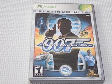 xboxJAMES BOND 007 AGENT UNDER FIRE PLATINUM HITS CO