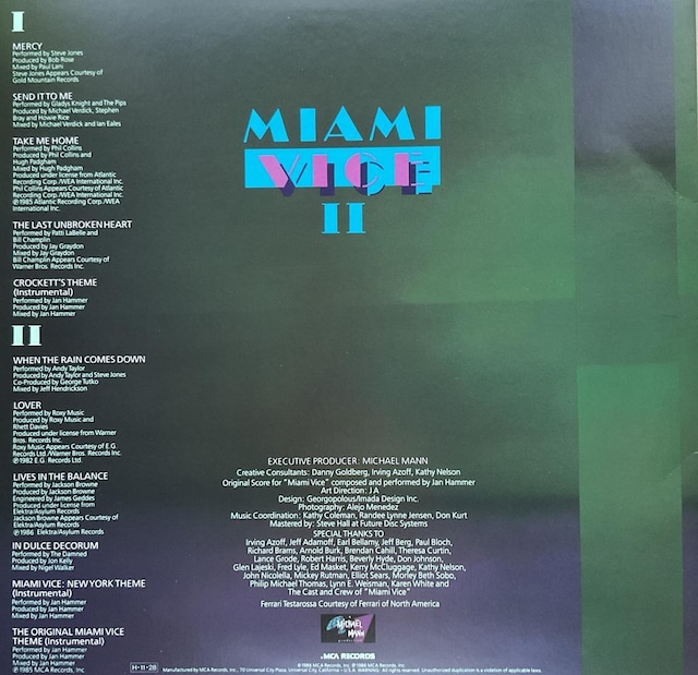 MIAMI VICE U  CD/DVD/rfI 
