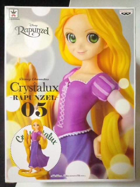 Disney Characters Crystalux-RAPUNZEL- 