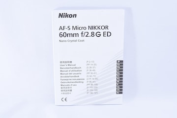 i Nikon AF-S Micro 60mm f/2.8G ED 戵