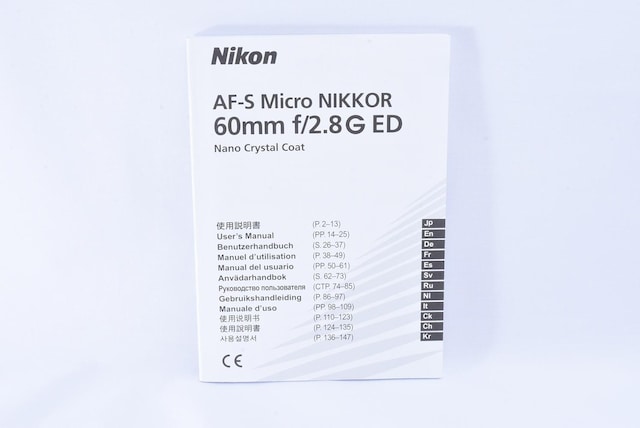 i Nikon AF-S Micro 60mm f/2.8G ED 戵   Ɠd/AV 