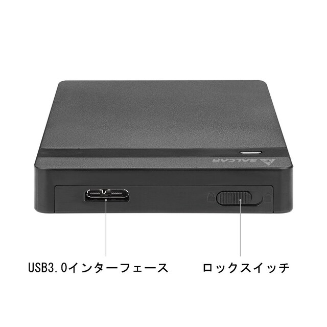 USB3.0 2.5C` 9.5mm/7mmΉ HDD/SSDP[X