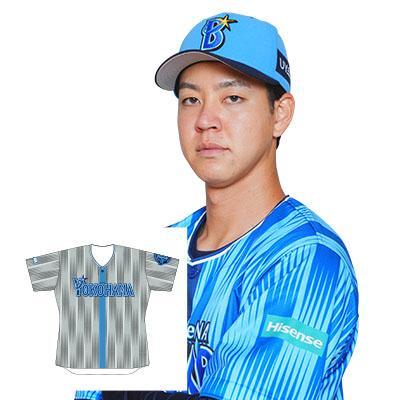 横浜DeNAベイスターズ　平良拳太郎実使用直筆サイン入ユニホーム 07141643_669381ba4de72.jpg