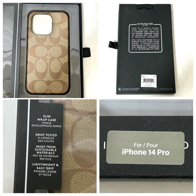 i Coach R[` iPhone14PRO P[X iPhoneP[X  uh 