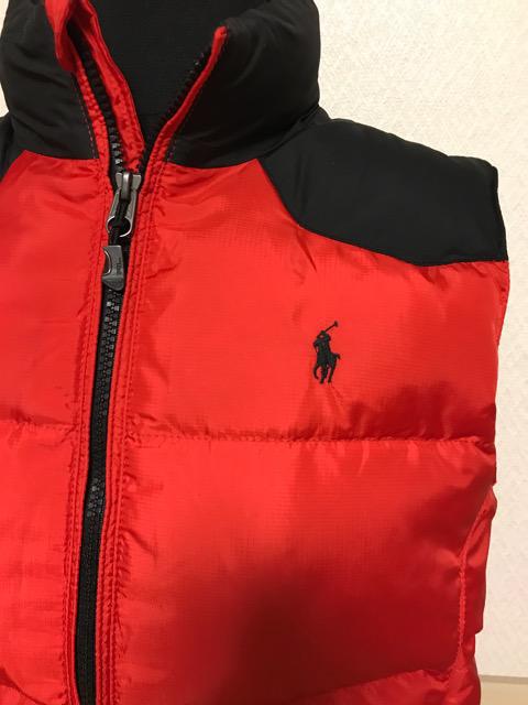 Ralph Lauren 未使用タグ付き ダウンベストkids150 | ポロ