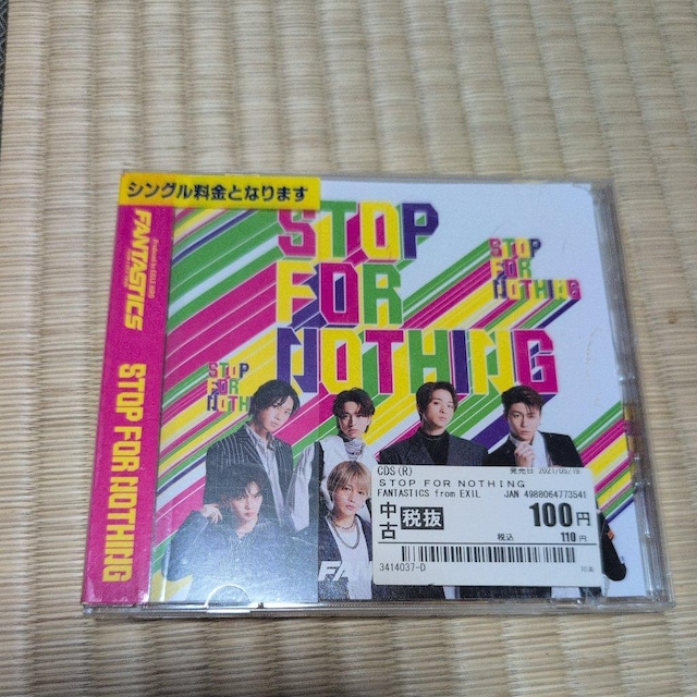 STOP FOR NOTHING  CD/DVD/rfI 