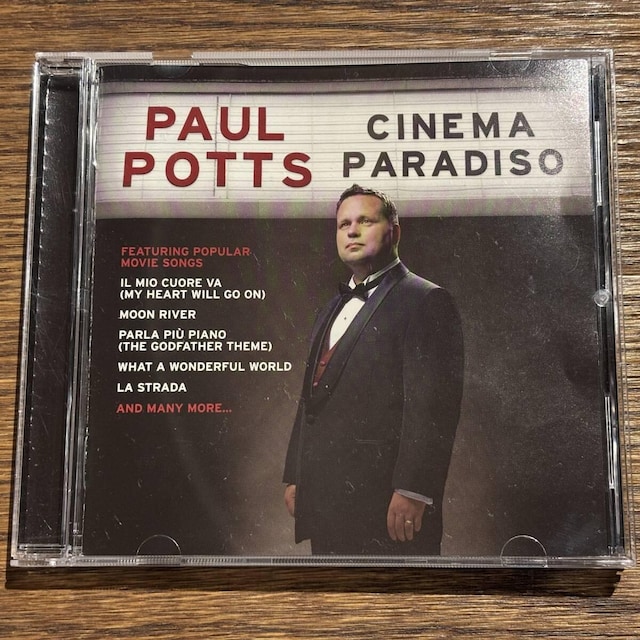 yPAUL POTTSzCINEMA PARADISO   CD/DVD/rfI 