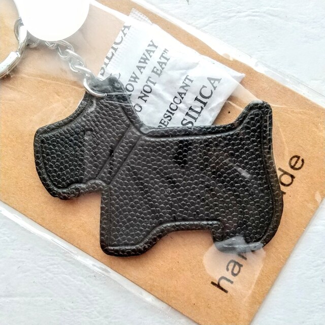 genuine leather@dog@KeyHolder@COLOR BLACK@L[z_[@  CeA/Ct 