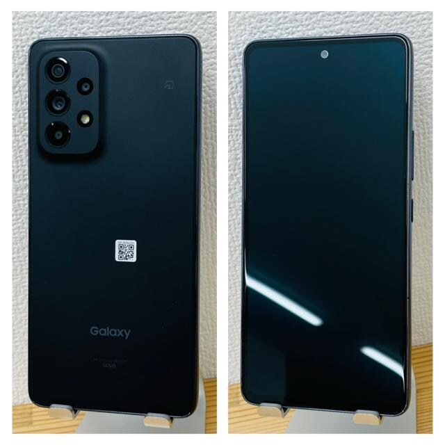 B Galaxy A53 5G SCG15 128 GB SIMt[ {  Ɠd/AV 