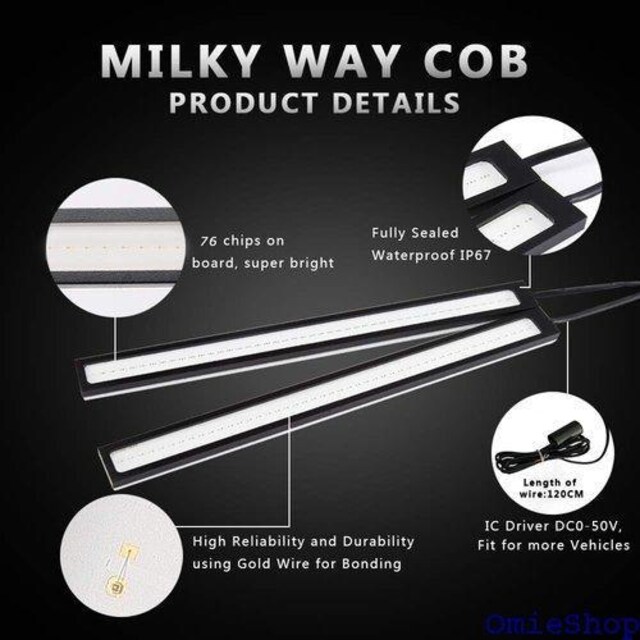 fBCgLED MILKY WAY~COB Px ^fUC ʃe[vt zCg 2{ CG[ 253  /oCN