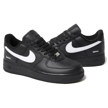 26.5cm Supreme ~ Nike Air Force 1 Low "Black/White" (25FW Week4)