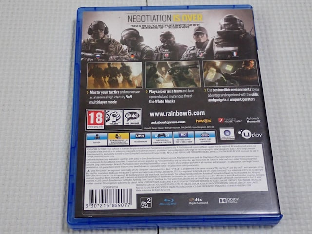 PS4TOM CLANCY'S RAINBOW SIX SIEGE CO EU  Q[{/\tg 