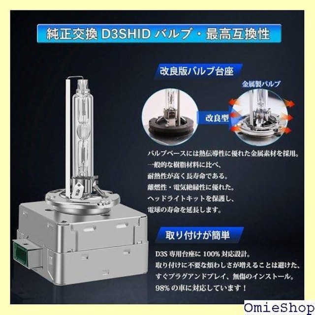 Briteye D3S wbhCg ԌΉ 650 p HIDCgPx 2021AbvO[h 2 148  /oCN