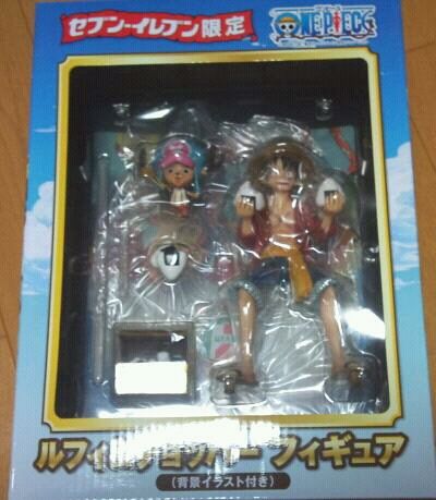 ルフィ＆チョッパー　フィギュア　ワンピース　ONE PIECE　セブンイレブン ワンピース セブンイレブン限定当選 ルフィ&チョッパー