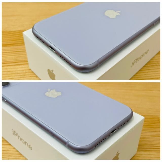 B 100% iPhone 11 256 GB SIMt[ p[v {  Ɠd/AV 