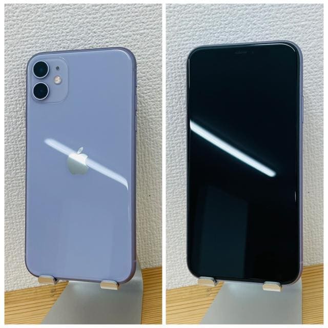 B 100% iPhone 11 256 GB SIMt[ p[v {  Ɠd/AV 