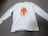 ◆ロングTシャツ メンズ ロンT 長袖Tシャツ 犬 中古品