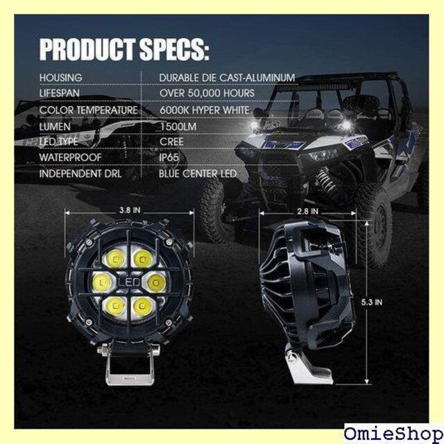 CLOWICSR 4 C` LED [NCg 4 g[ ATV SUV ATV W[v{[g 2Zbg 184  /oCN