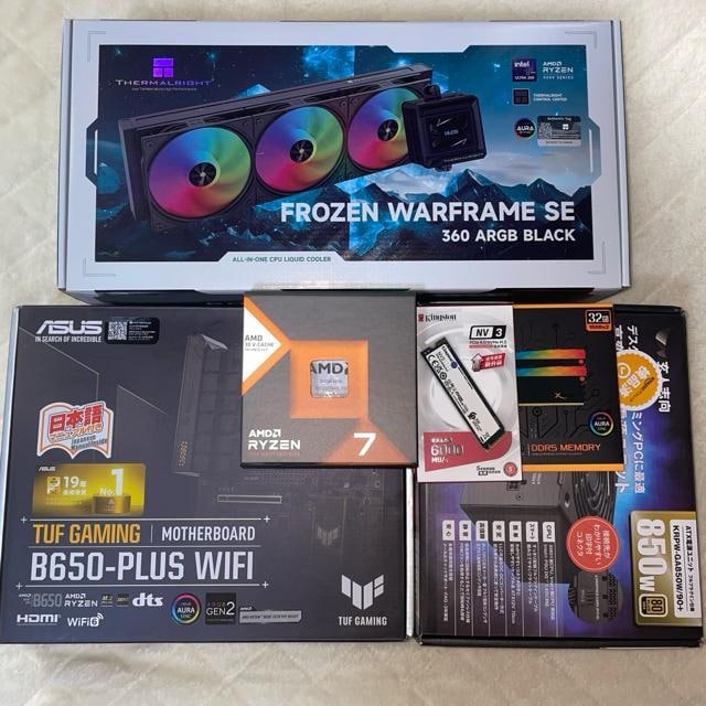 yVifXNgbvPC/O{ȂzRyzen7 9800X3D 32GB SSD1TB 850W  PC{/Ӌ@ 