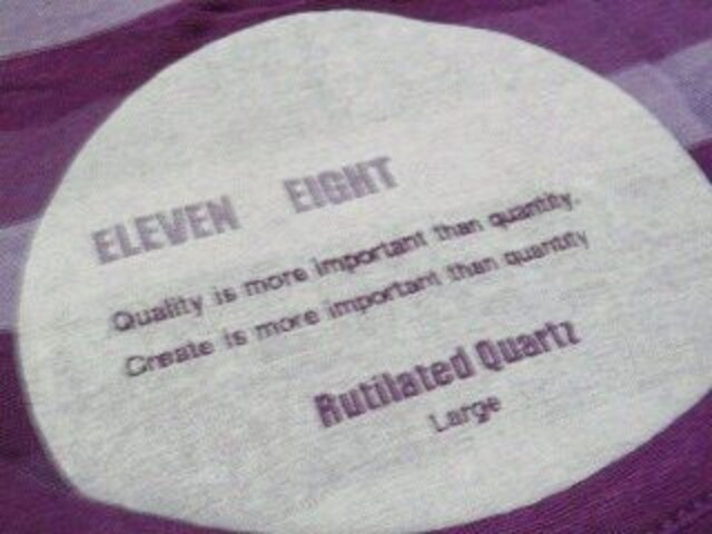 yELEVEN EIGHT/CuGCgzAJW}{[_[TVc  jt@bV 