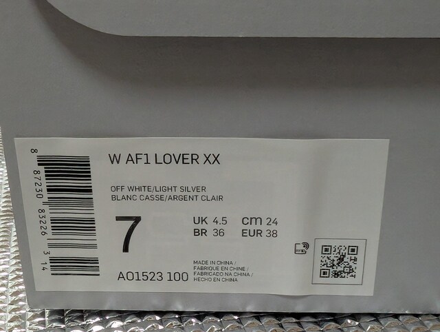 W AF1 LOVER XX 24.0cm@Vi  t@bV 