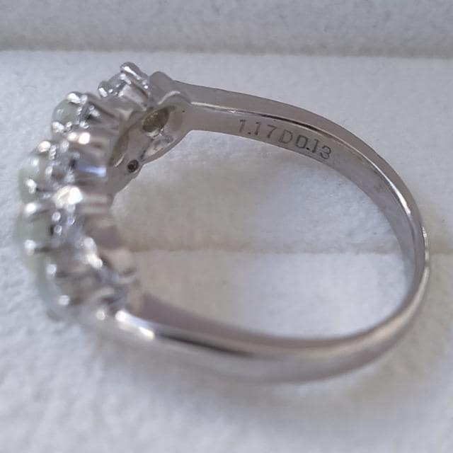 _Ch~N\xLbcAC O Pt900 1.17ct 0.13ct 6.2g  ANZT[/v 