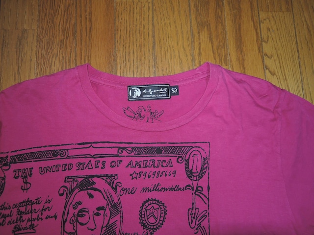 HYSTERIC GLAMOUR qXebNO}[ ~ ANDY Worhol TVc L hD TEE AfB[  uh 