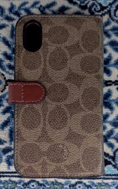 yCOACHzR[` iPhoneP[X X/XS X}zP[X PVC U[ Ki  uh 