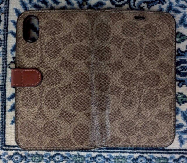yCOACHzR[` iPhoneP[X X/XS X}zP[X PVC U[ Ki  uh 