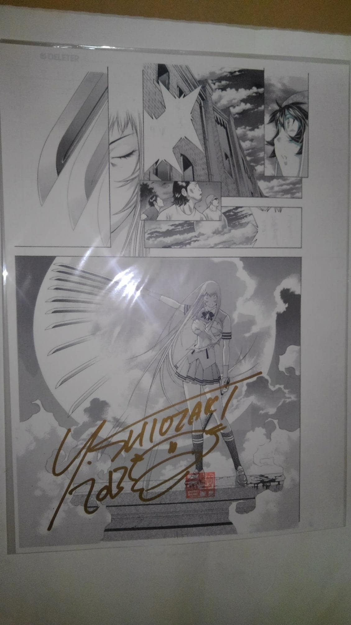 一騎当千 Great Guardians 直筆サイン入り複製原画 一騎当千 非売品 限定 著者 直筆 サイン 入り 複製原画 Sランク