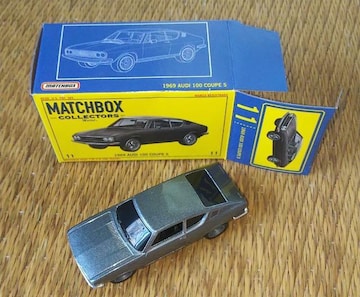 }b`{bNXMATCHBOXRN^[Y11 1969 AUDI 100 COUPE SAEfB