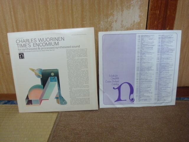 Time`s Encomium / CHARLES WUORINEN usLP dq   CD/DVD/rfI 