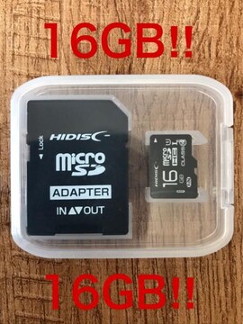 microSDJ[h 16GB (SDJ[hƂĂgp\!)