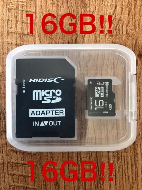 microSDJ[h 16GB (SDJ[hƂĂgp\!) 
