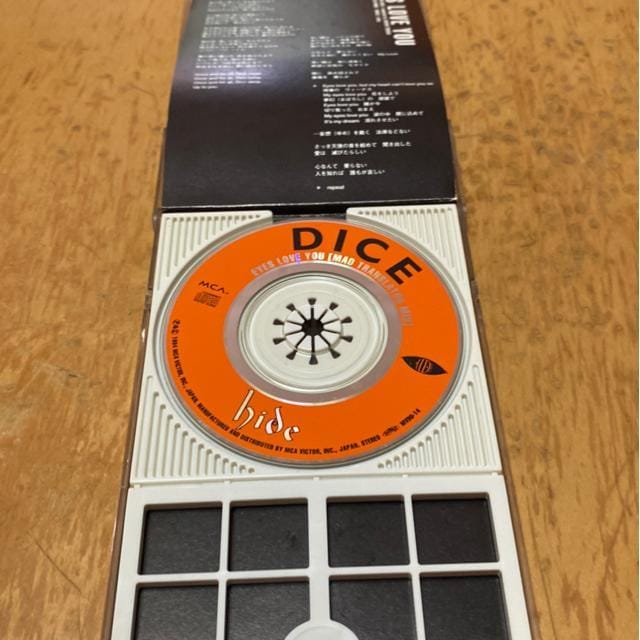 hide DICE  8cm CD  ^gObY 