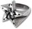 Alchemy Gothic R175 Pentagration Ring W