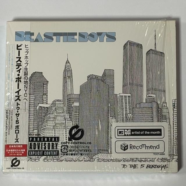 BEASTEI BOYS / TO THE 5 BOROUGHS   CD/DVD/rfI 
