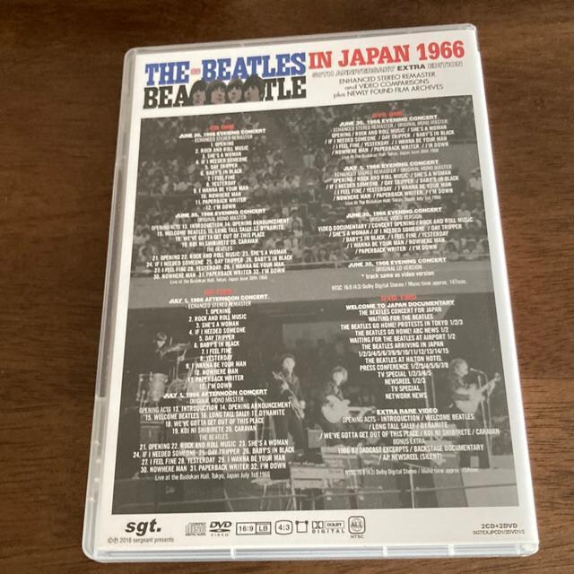 A 4giCD2+DVD2j THE BEATLES / @JAPAN 1966 r[gY@{ٌ  ^gObY 