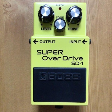  BOSS SD-1 SUPER OverDrive {X X[p[I[o[hCu M^[ GtFN^[