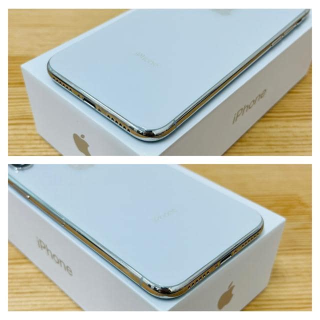 C 100% iPhone X 64 GB SIMt[ Vo[@{  Ɠd/AV 