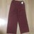 earth music&ecology エンジ パンツ 新品