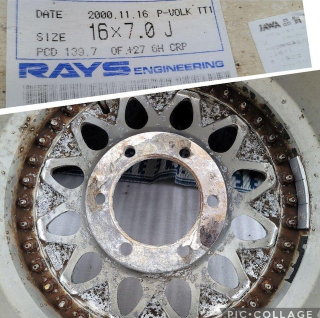 [@3s[X@RAYS POWER VOLK CY p[{N P-VOLK16C` 6.5J +27 6 PCD13  /oCN