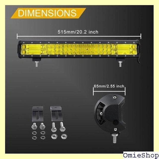 SKYWORLD LED[NCg  CG[A2 bN/SUV/4x4 eƑΉ 12VzLbgt 270  /oCN
