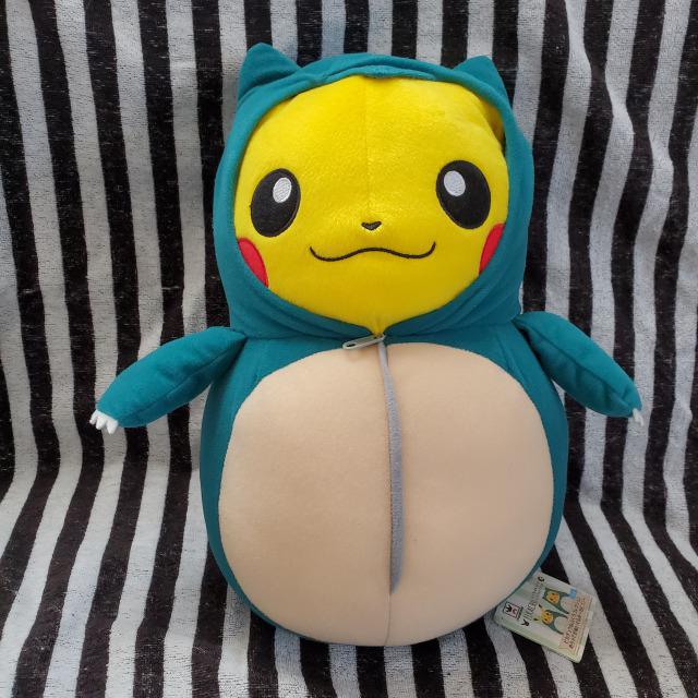 ポケモン ぬいぐるみ まとめ売り 10点　タグ付き ピカチュウ カビゴン など 値下げ↓新品*ポケモン*ピカチュウねぶくろコレクション
