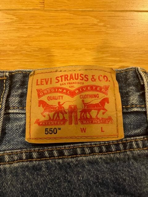 LEVIfS [oCX 550bNXfj 傫sizeW40used  uh 